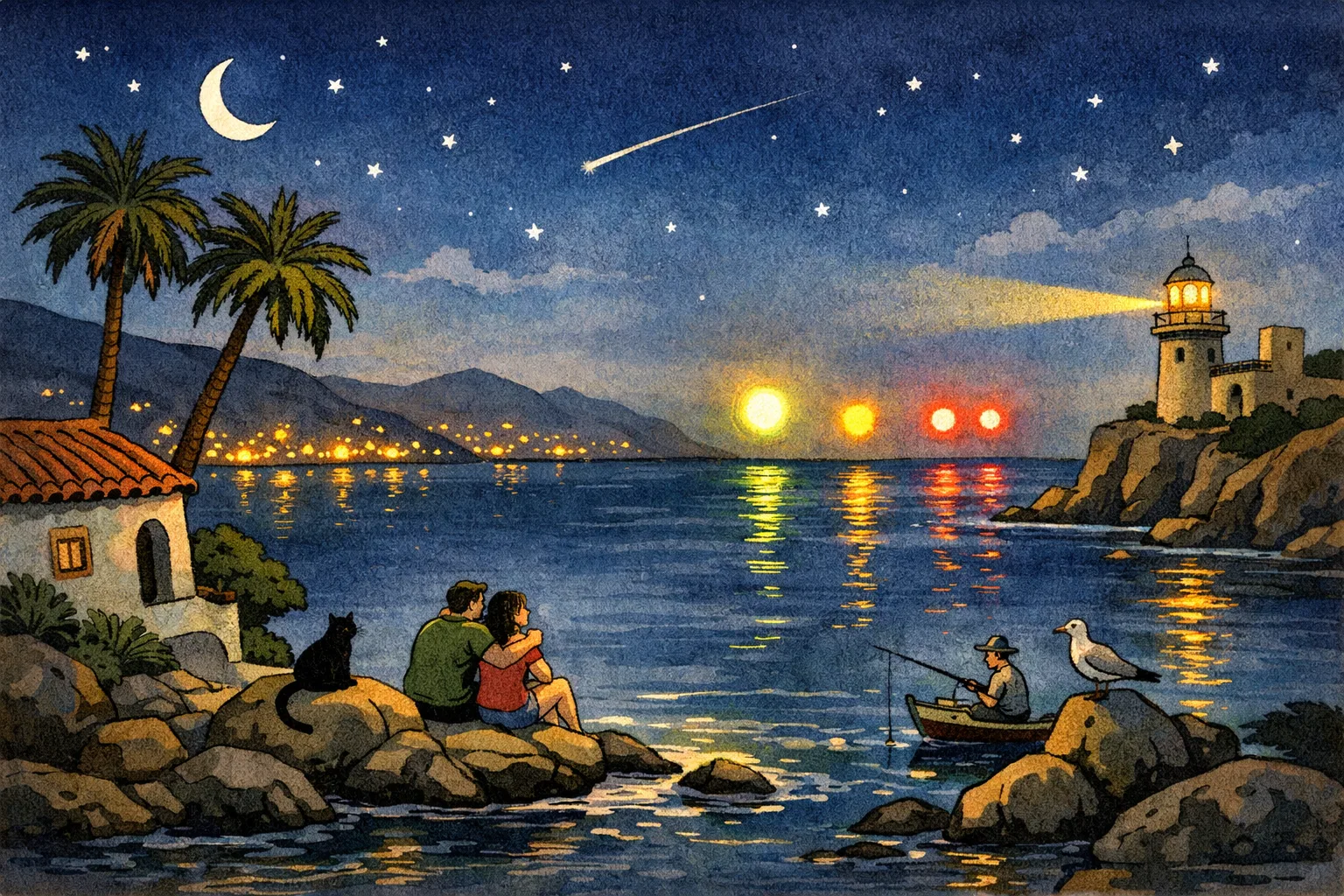 Overview image for Coastal Lights