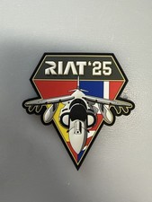 Listing image for RIAT 2025 RAF pvc PATCH Harrier Jump Jet Spanish Armada Air Force Rare Av8b