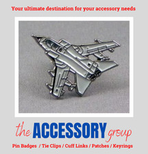 Listing image for New RAF Tornado military airplane aeroplane aviation tie pin badge metal enamel